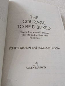 The Courage To Be Dislike
