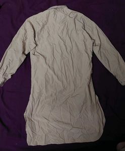 Vintage Embroidered Kurta - Delicate Floral Detail