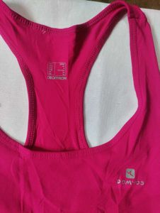 Pink Workout Tank Top By Decathlon