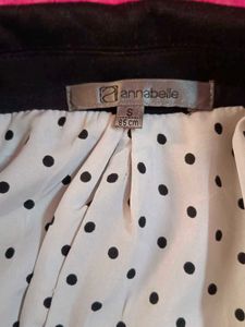 Black Blazer with Polka Dot Lining