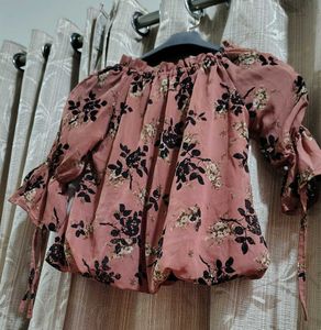 Floral Off-Shoulder Blouse