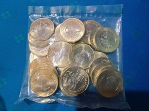 10 Rupees AKAM Coin Packet Kolkata Mint