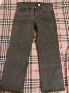 Washed Grey H&M Jeans