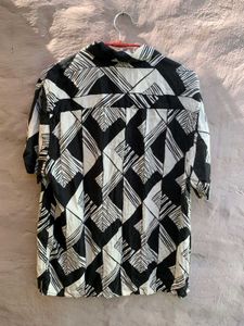 Zara Geometric orignal Print Shirt