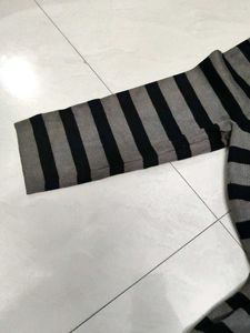 Striped V-Neck Top