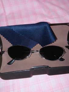 Silver Frame Cat Eye Sunglasses