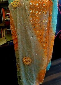 Heavy Work Saree