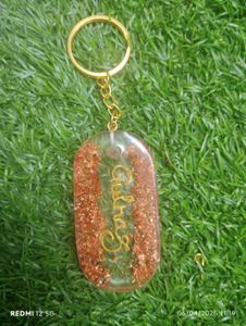 Custom Resin Keychain - &#34;Gulnaz&#34;
