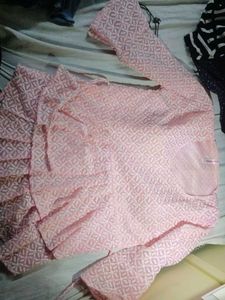 Vintage Pink Lace Top