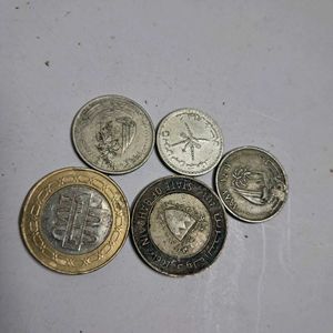 5Gulf Country coins