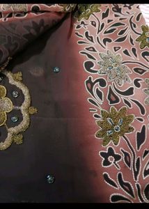Girlish Look Saree