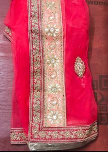 Bridal Heavy Work Chaniya Choli With Cancan