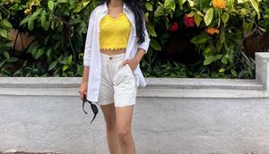 Yellow Tank top