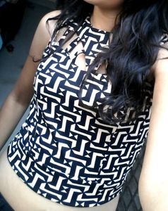 Aztec Crop Top