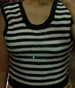 Aesthetic Black And White Top.