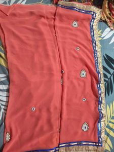 Self Designed Part Wear Saree