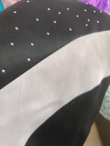 Elegant Black &amp; White Gown