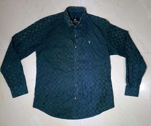 Green Patterned Shirt