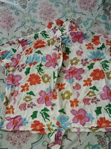 Floral Print Crop Top