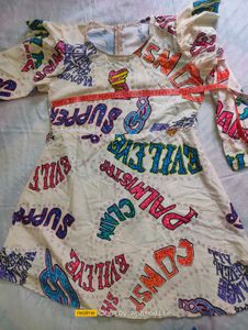 Satin Cotton party dress