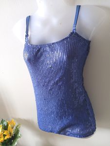Charlotte Russe Sequin Tank Top