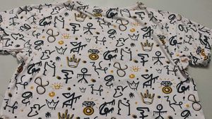 Funky Graphic Print Tee