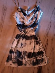 Tie Dye Fit Flate Mini Dress