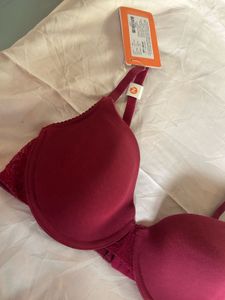 Burgundy Bra