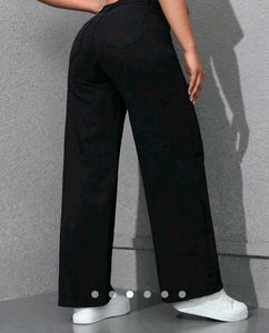 Black Wide Leg Jeans