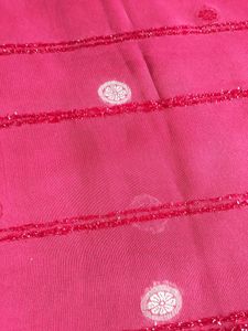 Old Daily wear Red  Saree