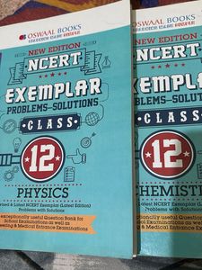 Oswal NCERT Exemplar Class 12 - Physics & Chemistr