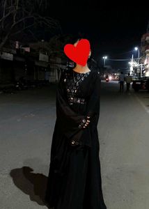 Elegant Black Embellished gown