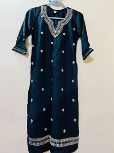Branded Kajri Elegant Black Kurti new wdt tag
