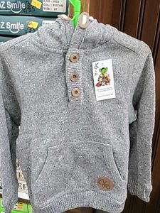 Cute Kids Knit Hoodie