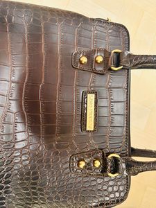 Never Used Lino Perros Faux Leather Handbag