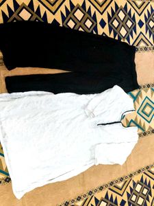 Chikan Kari Kurti Set