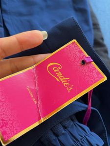 Elegant Blue long skirt with slits