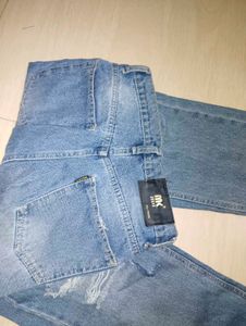 Ripped Denim Jeans