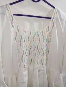 Elegant White Kurta