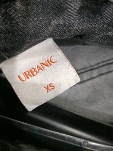 Black Grey Baggy Jeans