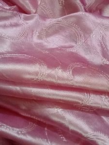 Pink colour banarasi saree