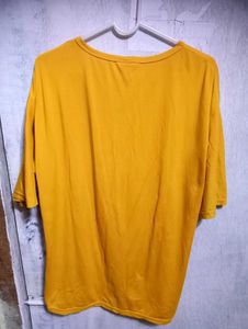 Mustard Color T-shirt