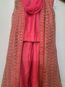Ethnic Wear CropTop ,skirt With Shrug