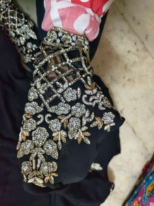 Elegant Black Embroidered Kurta Set