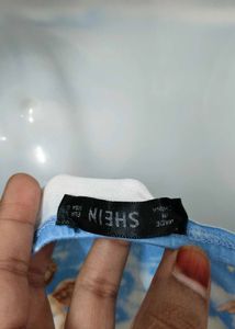 SHEIN GRAPHIC SHORT DRESS