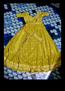 New Anarkali With Duppatta