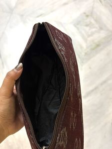 Ikkat Pouch Or Pencil Box