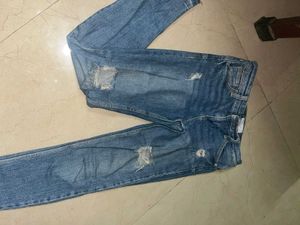 Ripped Denim Jeans
