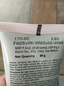 Clarifying Face Wash