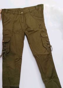 Olive Pant For Kids